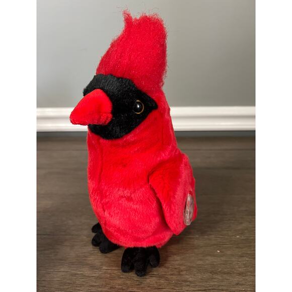 Vintage 2001 Ty Beanie Buddies The Cardinal Plush - Picture 2 of 8